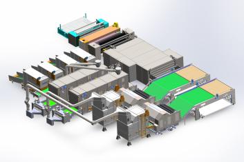 HJ-Imitation Silk Bomuldsproduktionslinje