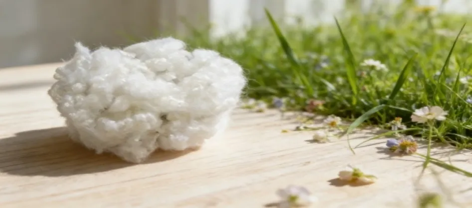 Polyester-staple fiber vs. polyesterfilamentgarn